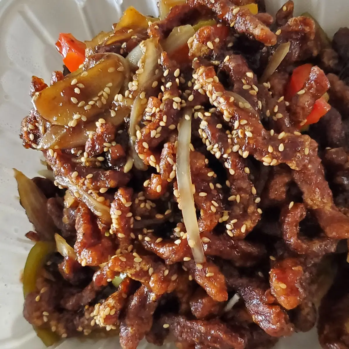 Crispy Ginger Beef, Ocean Palace Chinese Seafood Restaurant