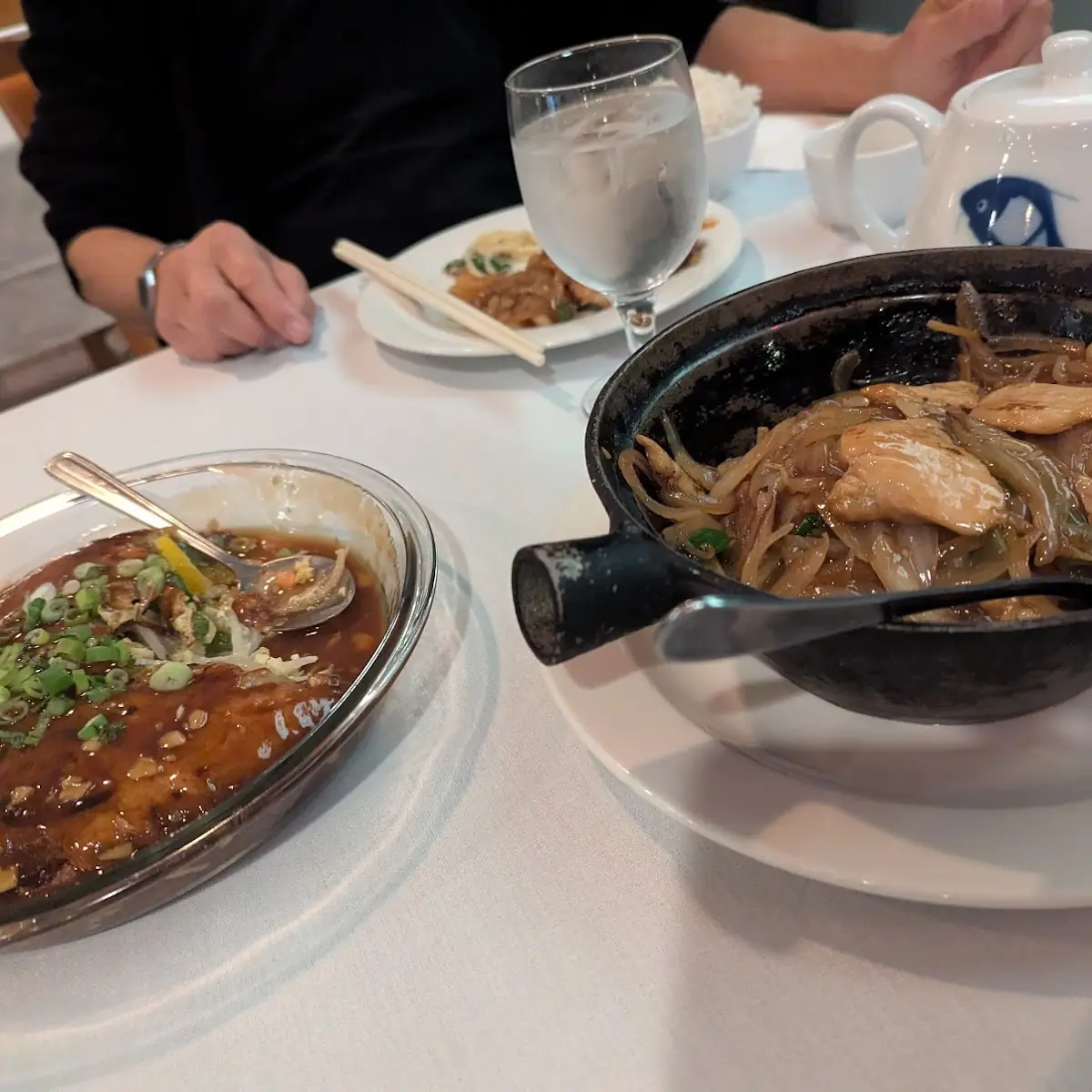 Sizzling Chicken Hotpot, Ocean Palace Chinese Seafood Restaurant