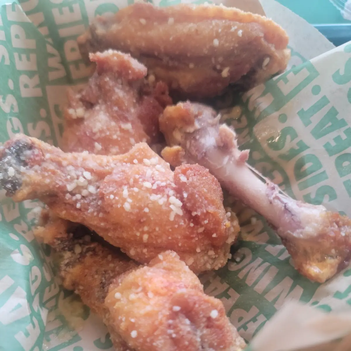 Garlic Parmesan Wings