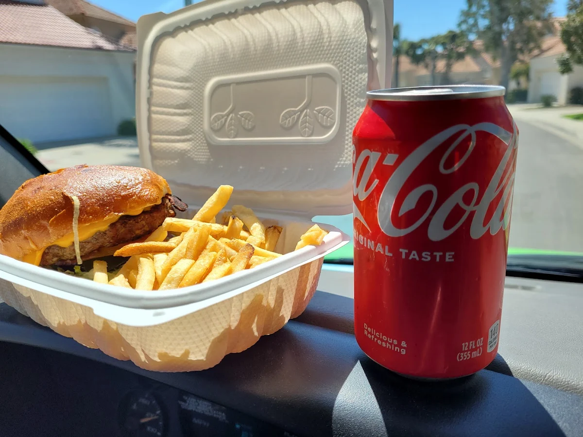 Calypso Burger and Fries