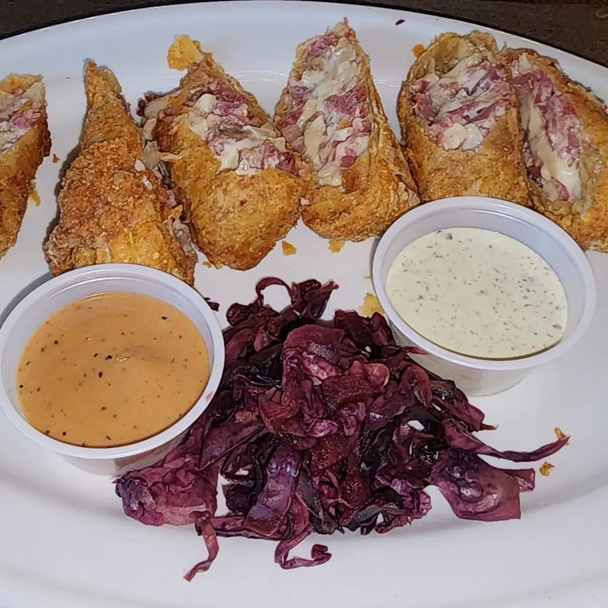 Reuben Egg Roll