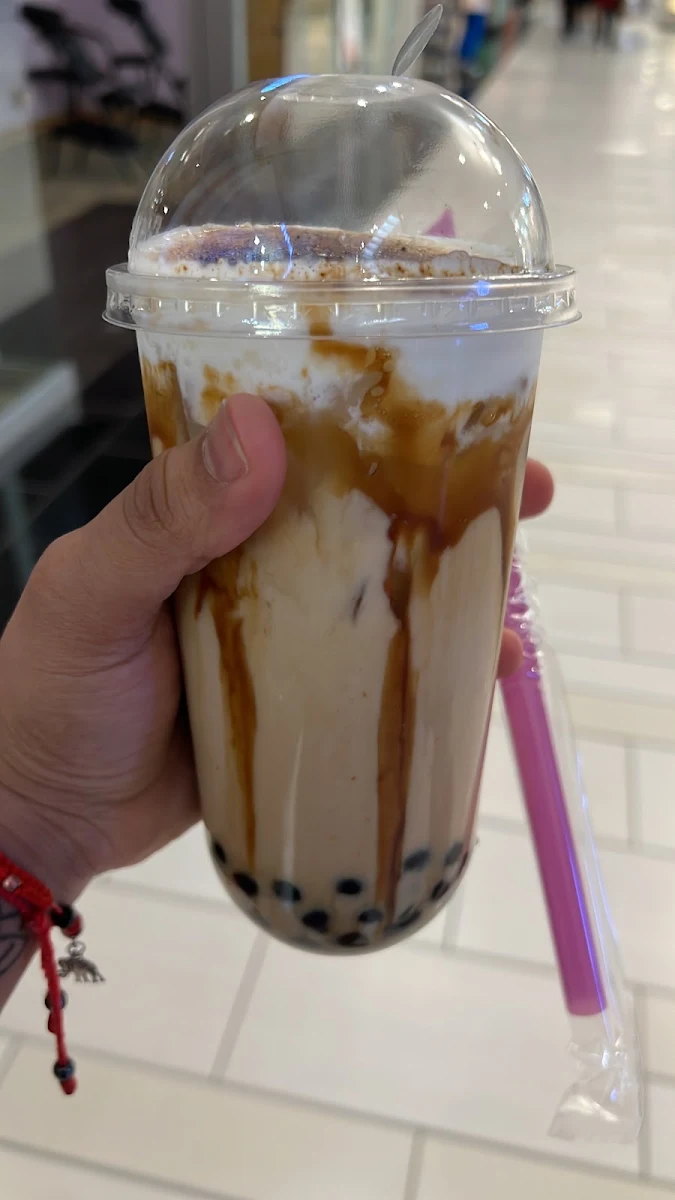 Mango Bubble Milk Tea