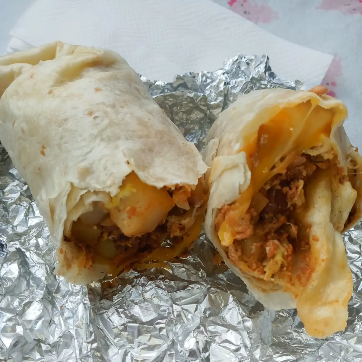 Chorizo Breakfast Burrito