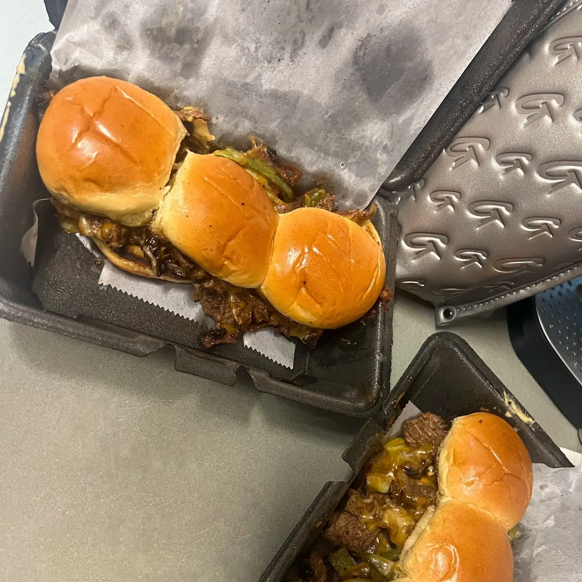 Philly Cheesesteak Sliders