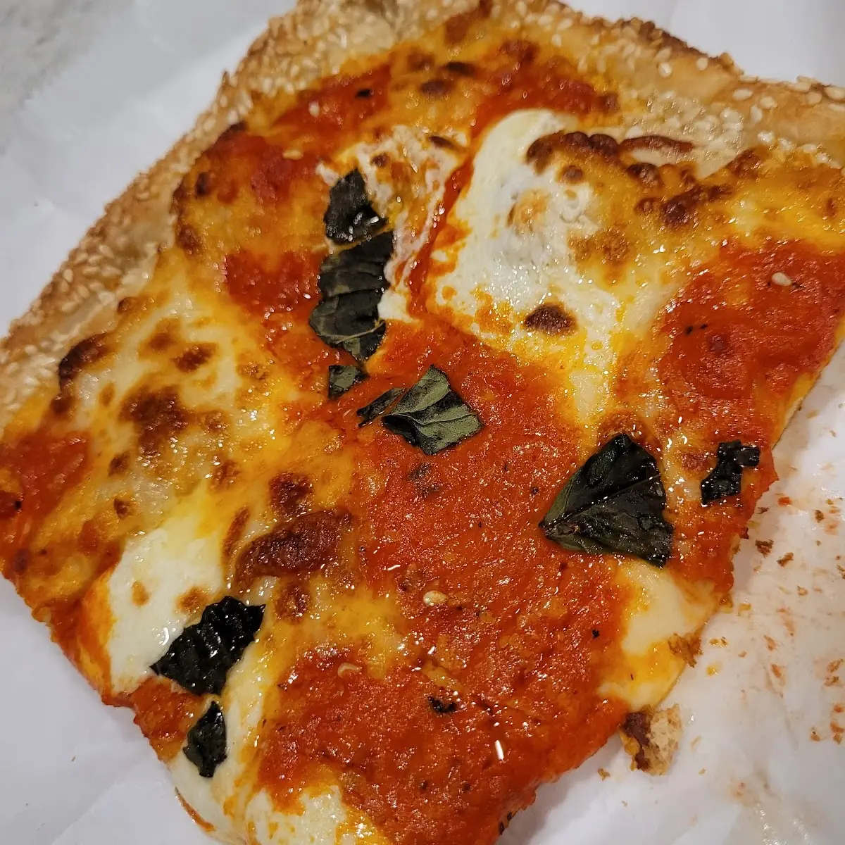 Vodka Sesame Seed Square Slice