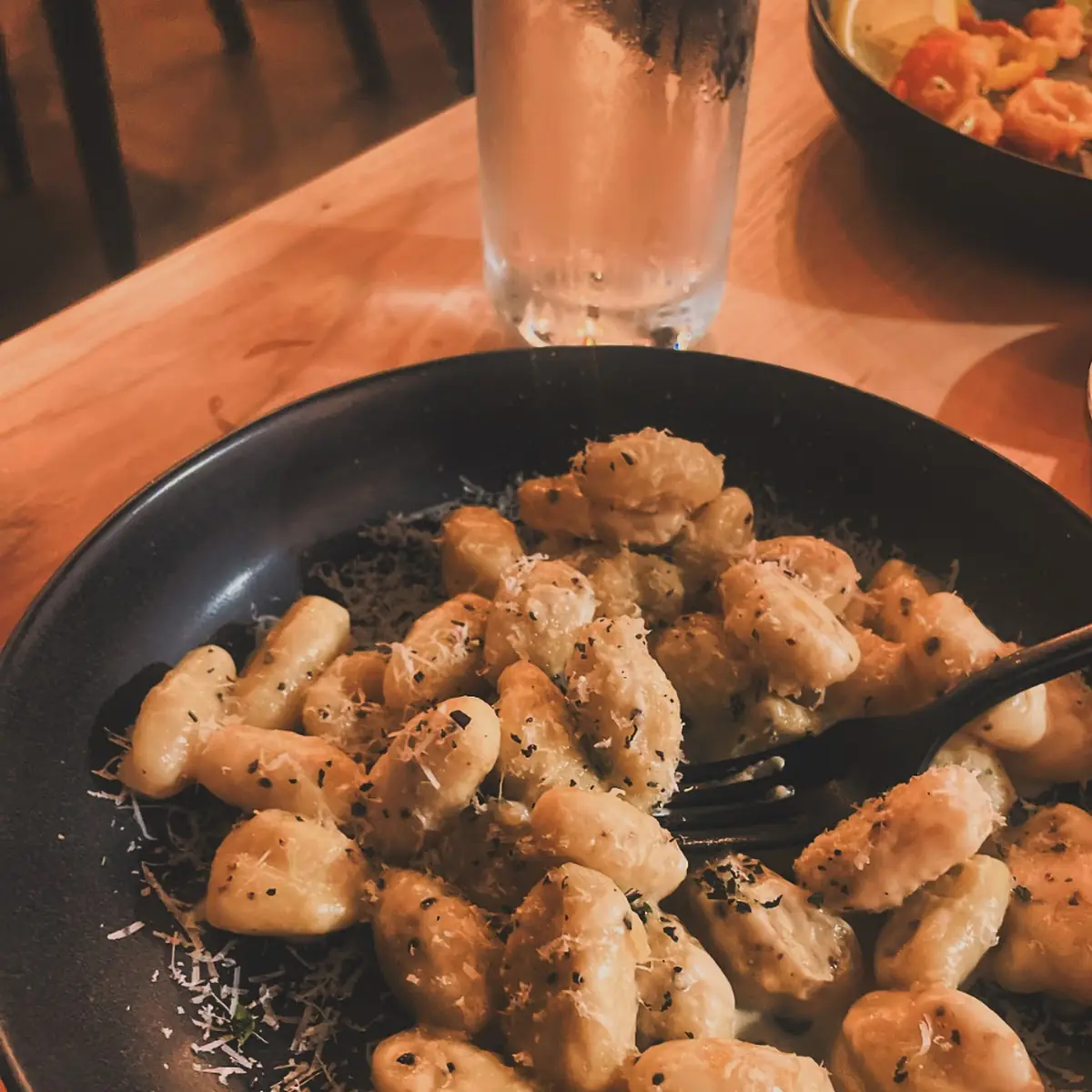 Cacio E Pepe W Gnocchi