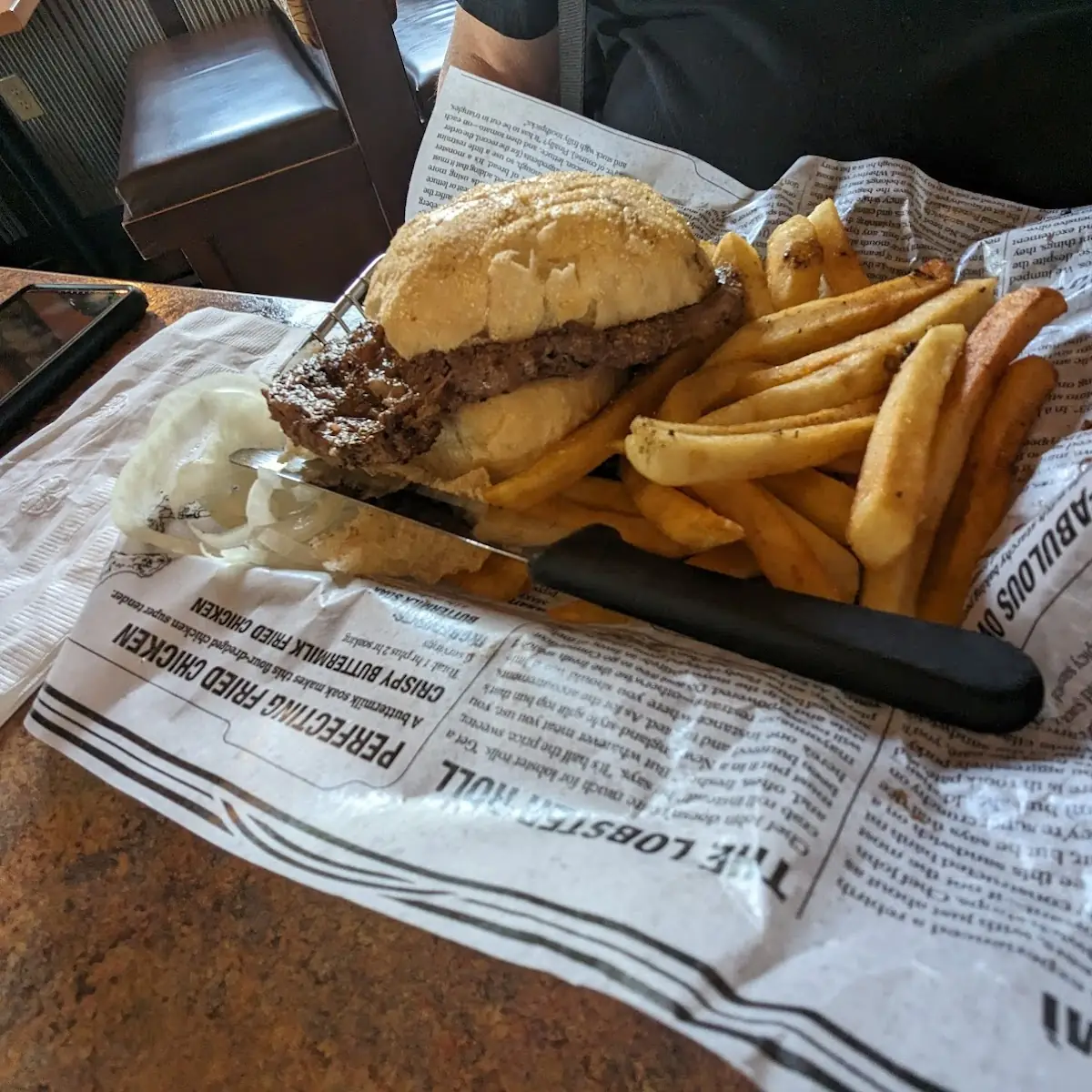 Rib Eye Steak Sandwich