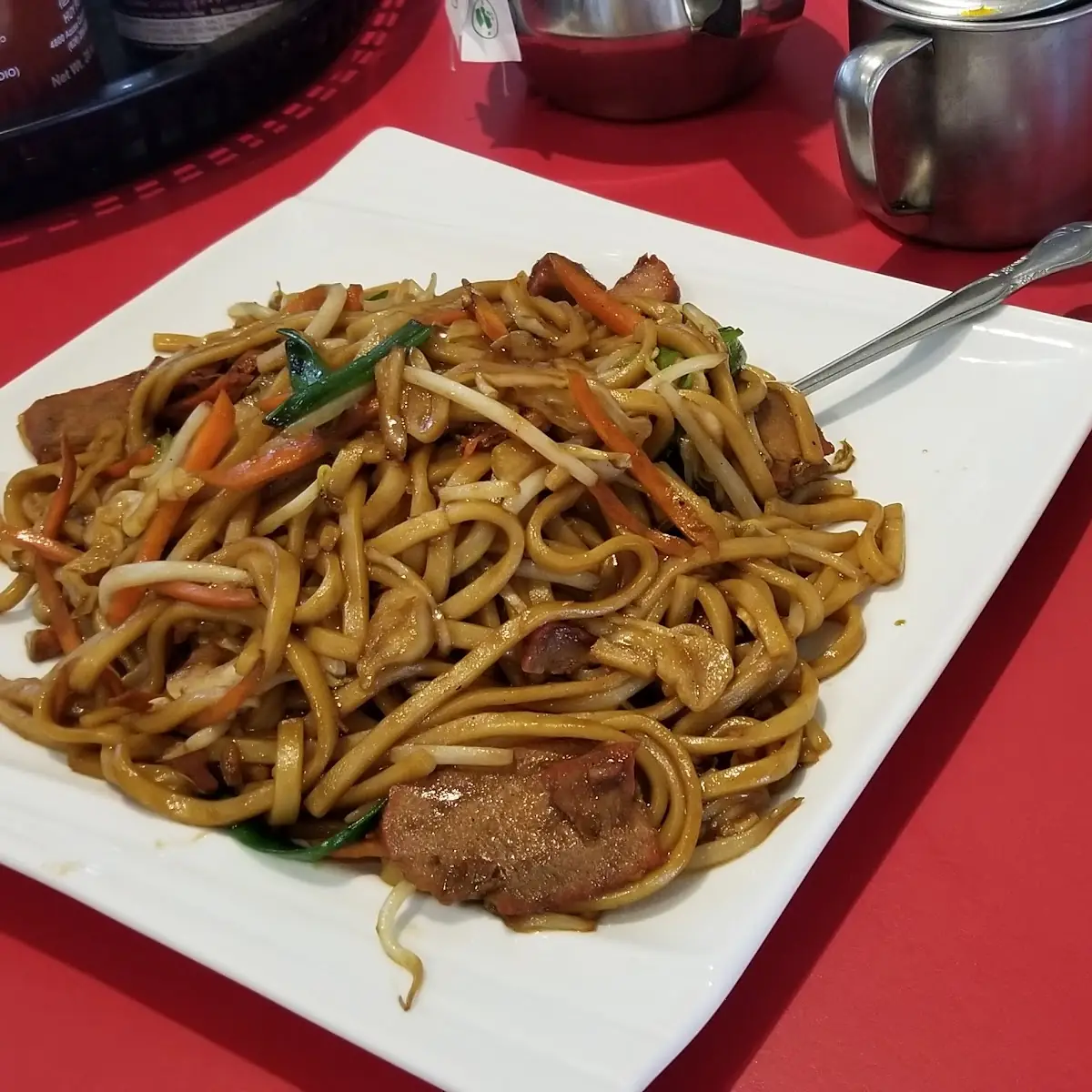 BBQ Pork Lo Mein