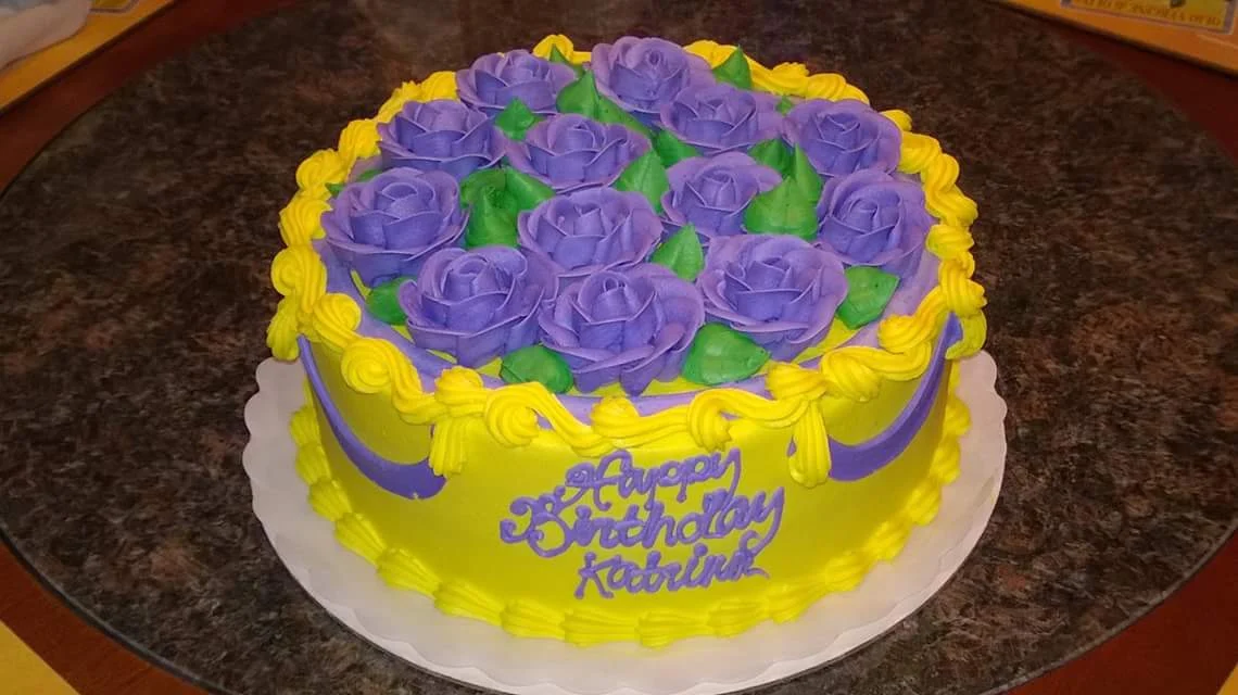Custom Birthday Cake