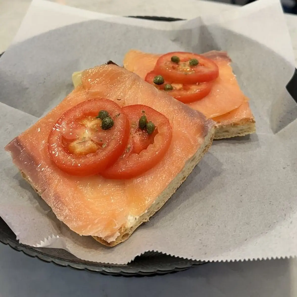 Smoked Salmon Ciabatta