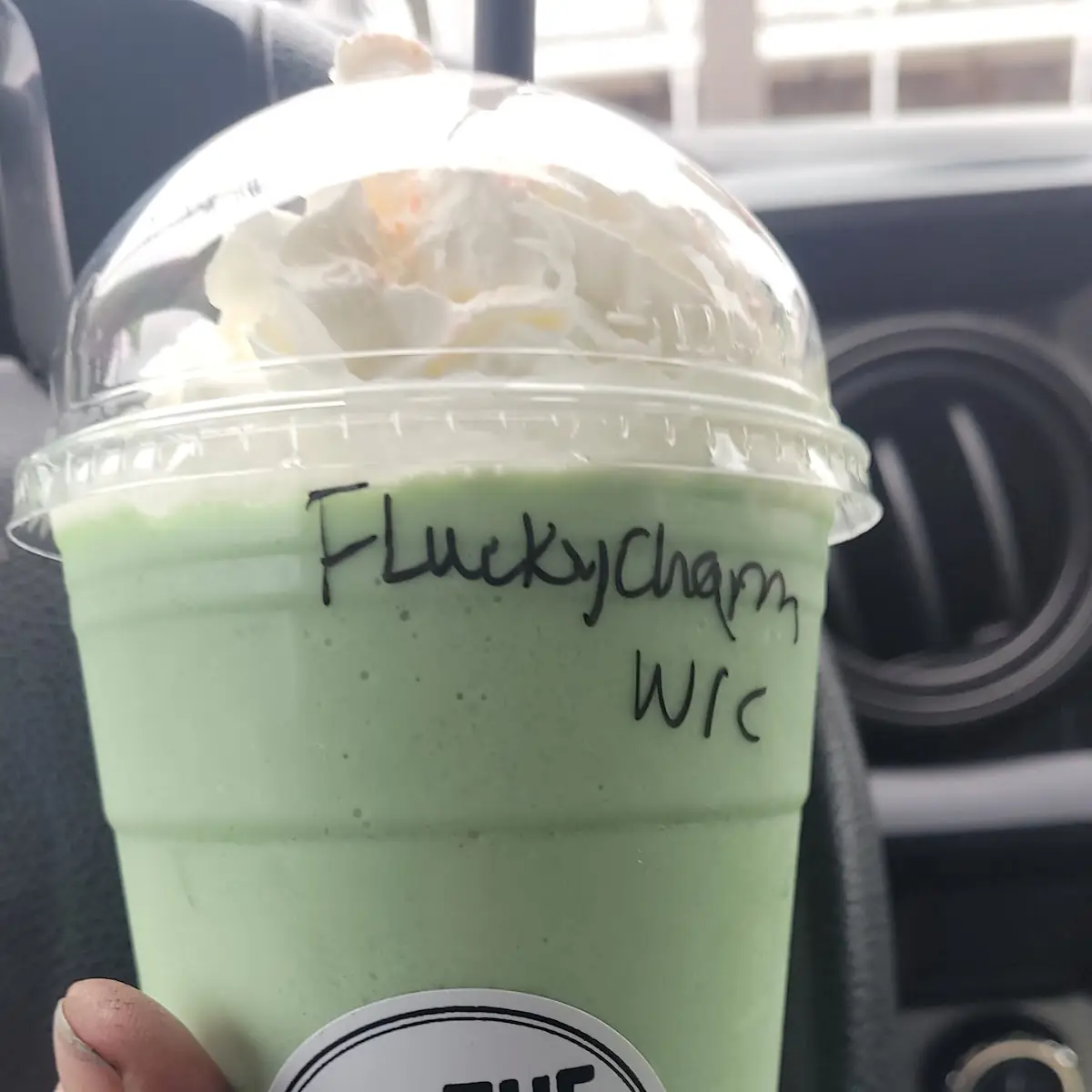 Frozen Lucky Charm Iced Latte