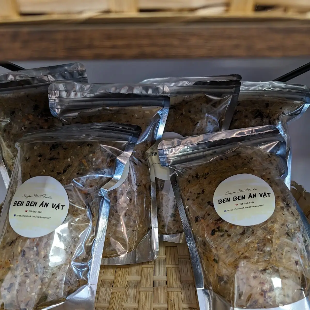 Dried Spicy Rice Paper Snack