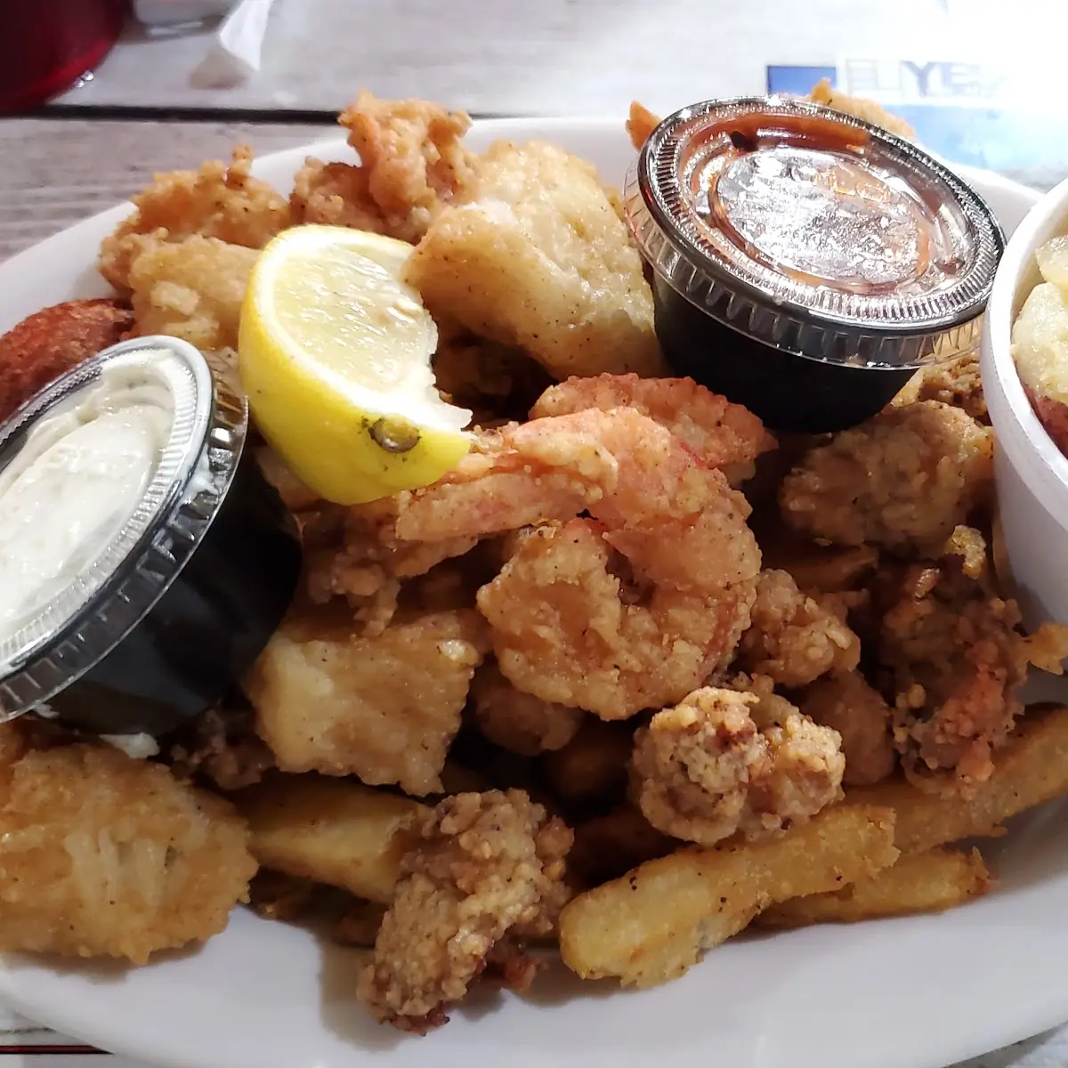 Fried Scallops Basket