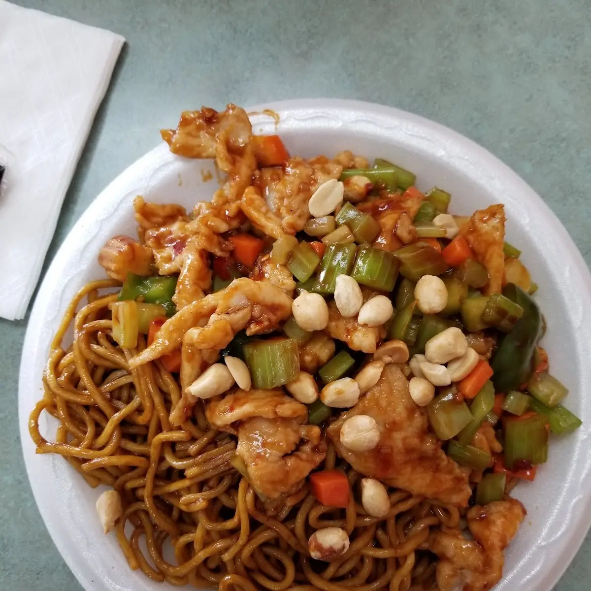 Kung PO Chicken w Lo Mein