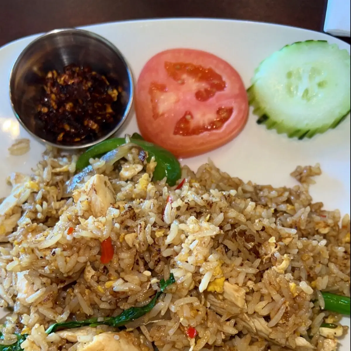 Basil Fried Rice Chicken