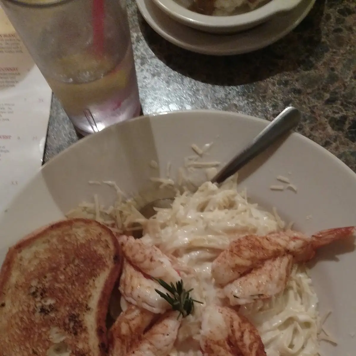 Shrimp Alfredo