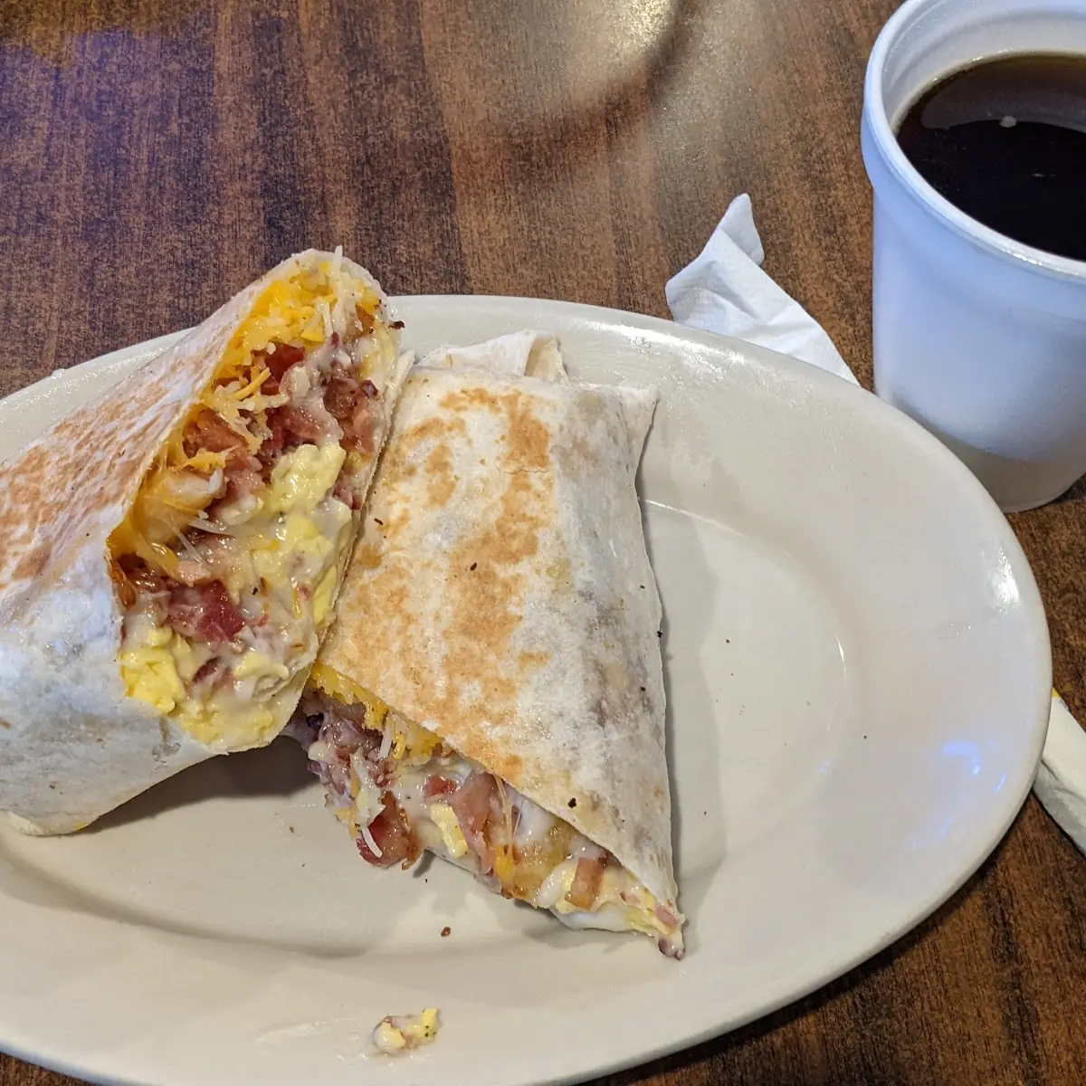 FQ Breakfast Burrito
