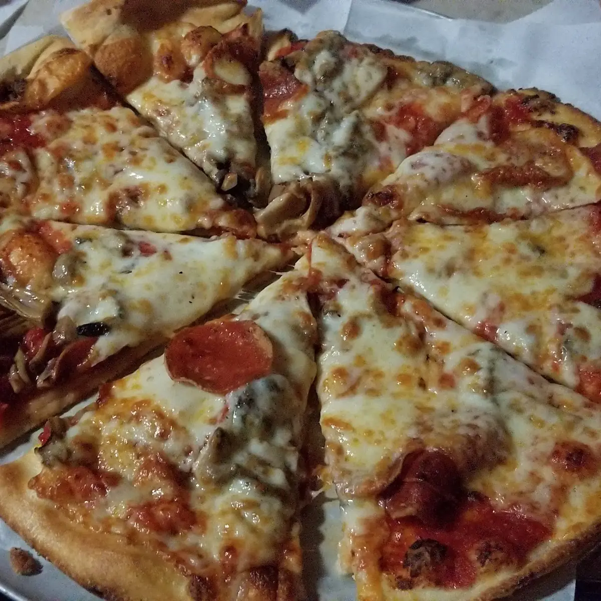 Pepperoni Mushroom Pizza