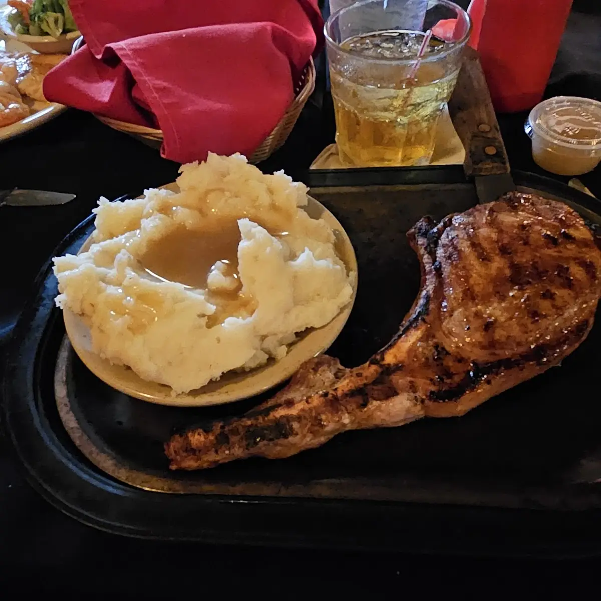 Tomahawk Pork Chop Special