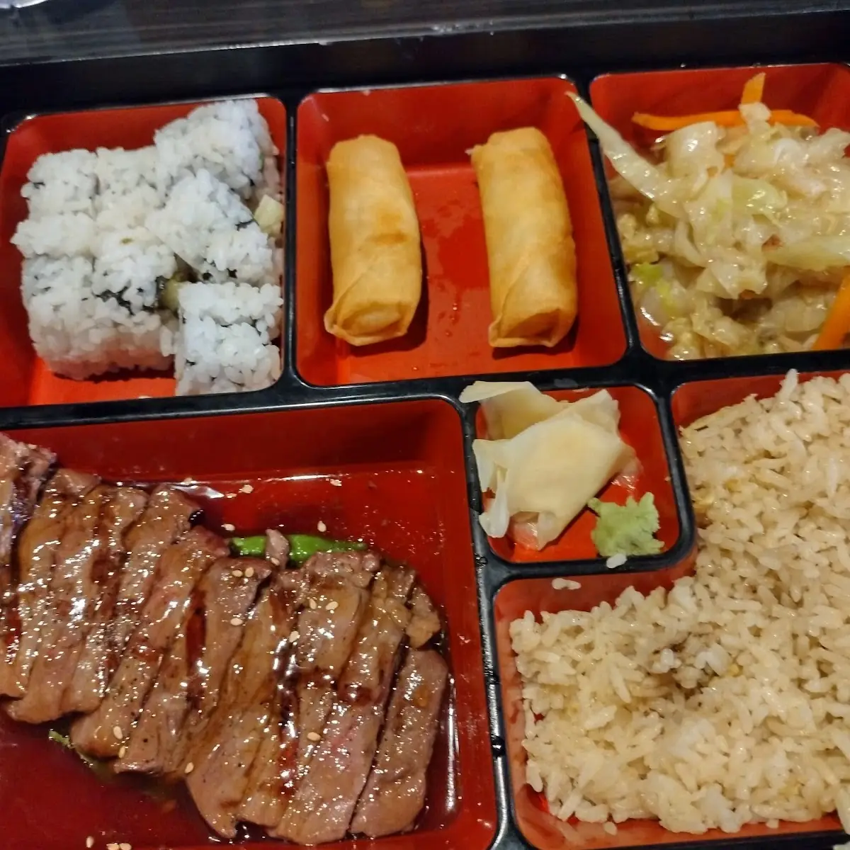 Steak Teriyaki Bento Box
