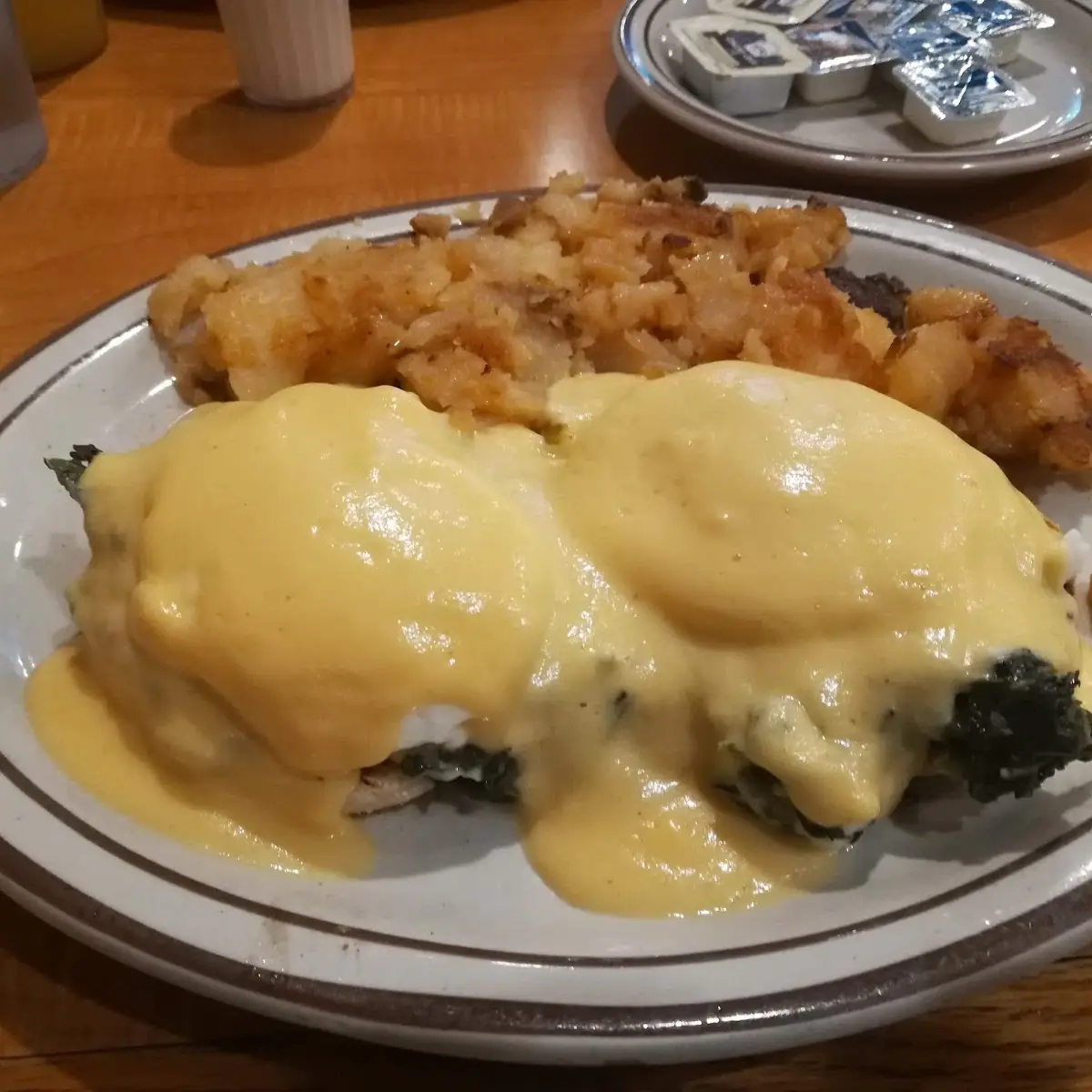 Egg Benedict Florentine Omelette