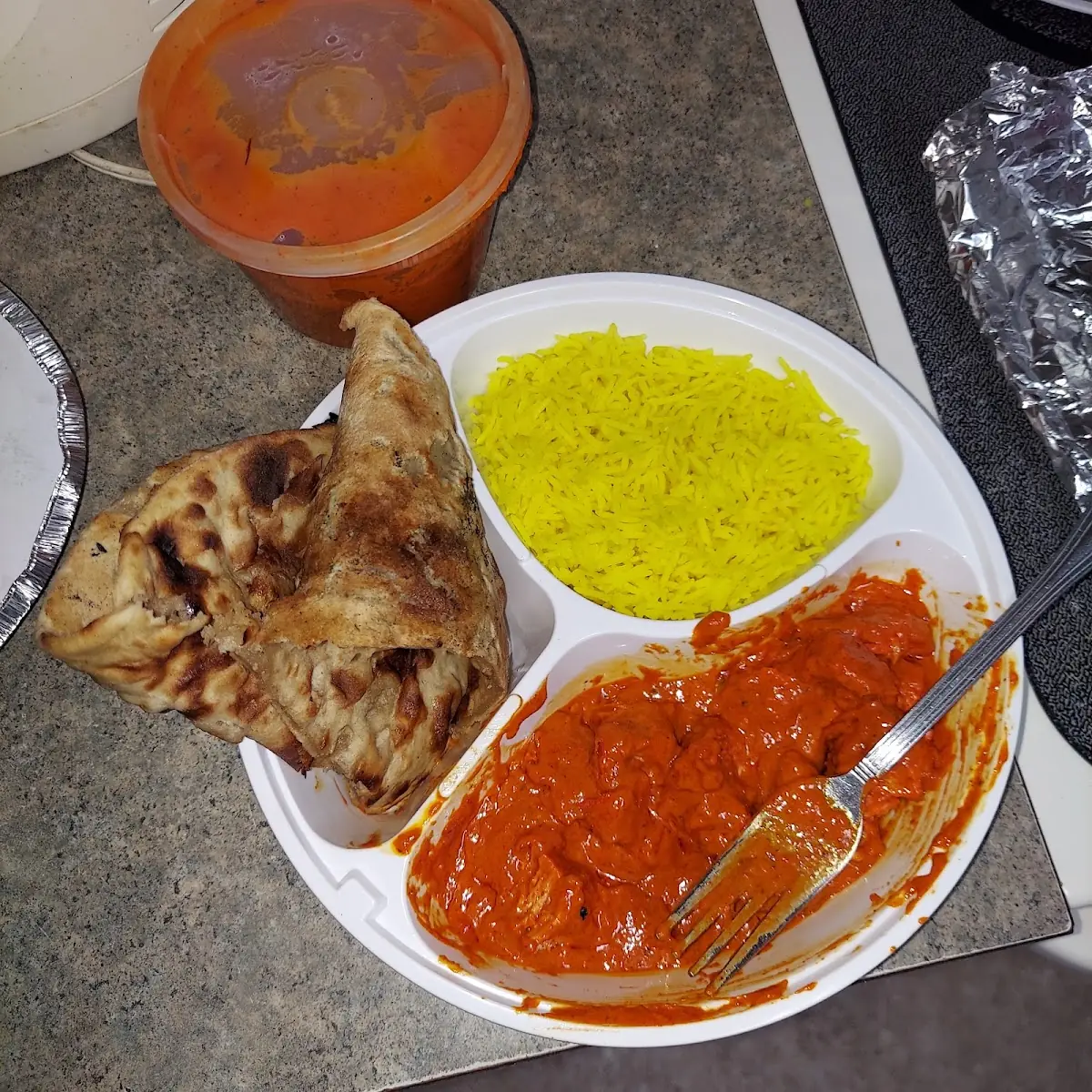 Chicken Tikka Masala & Roti