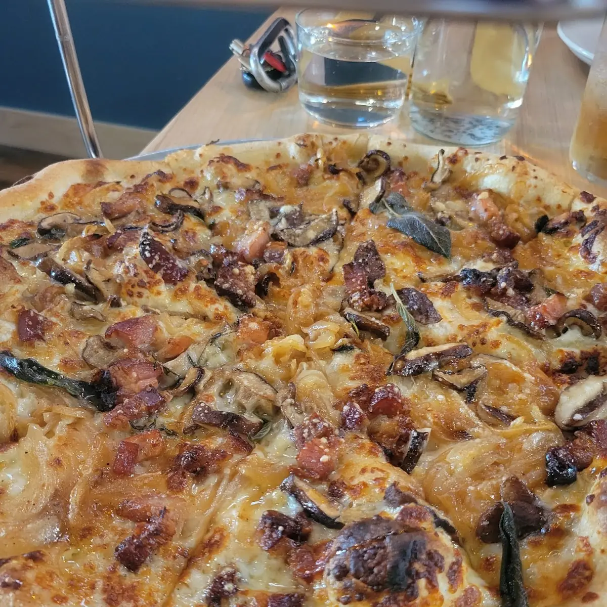 Mushroom Pizza