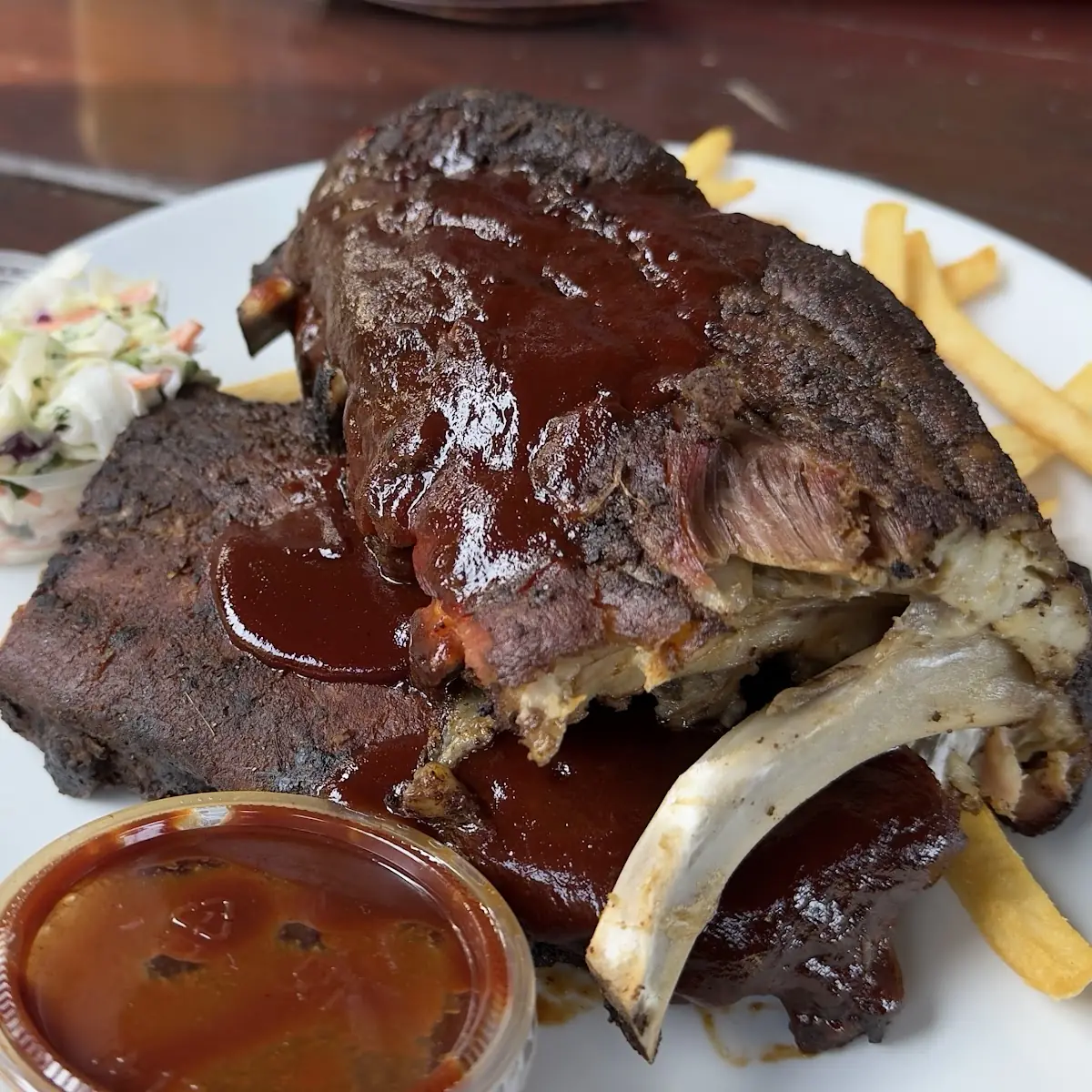 Full Rack of Ribs & Fries