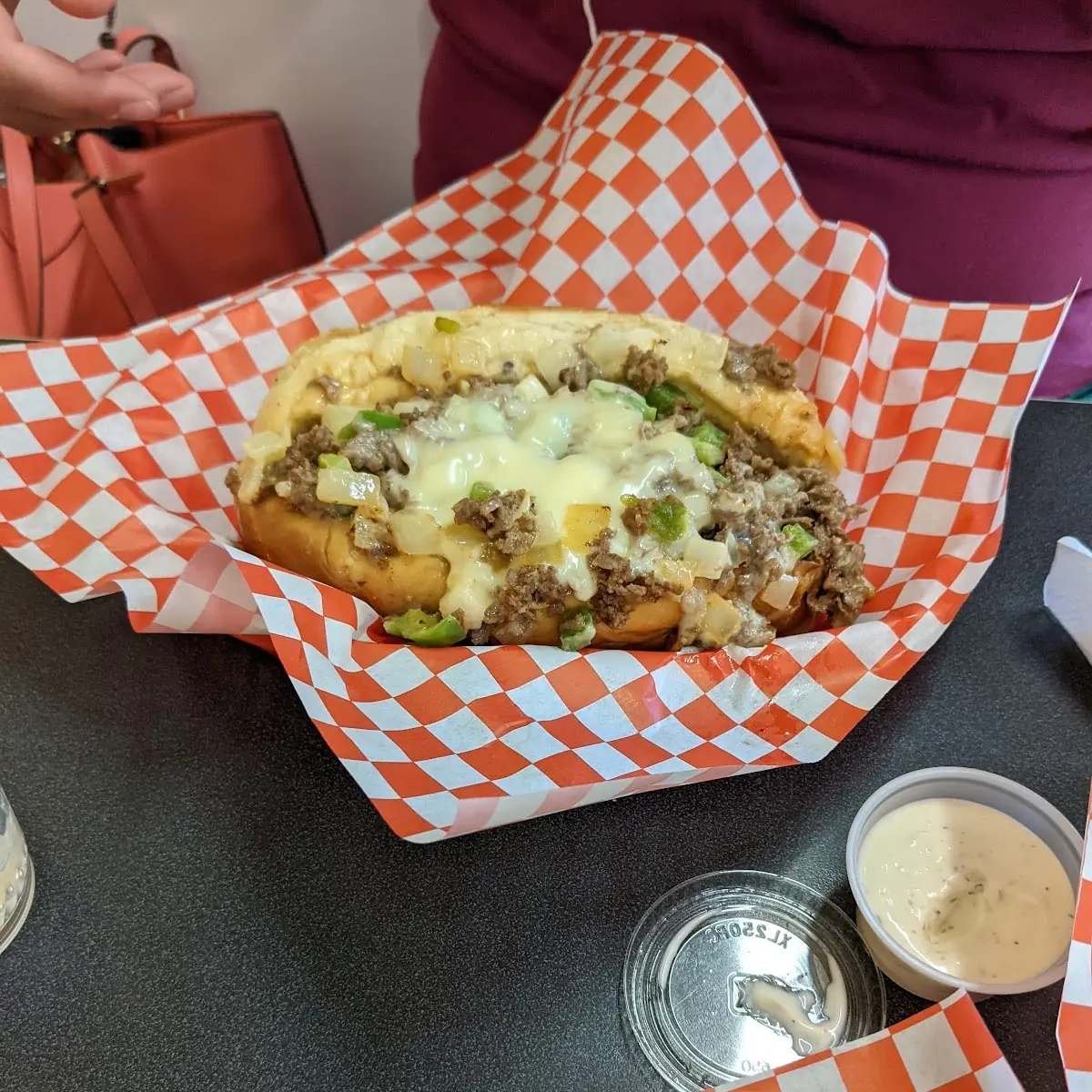 Philly Cheese Steak and Cheese