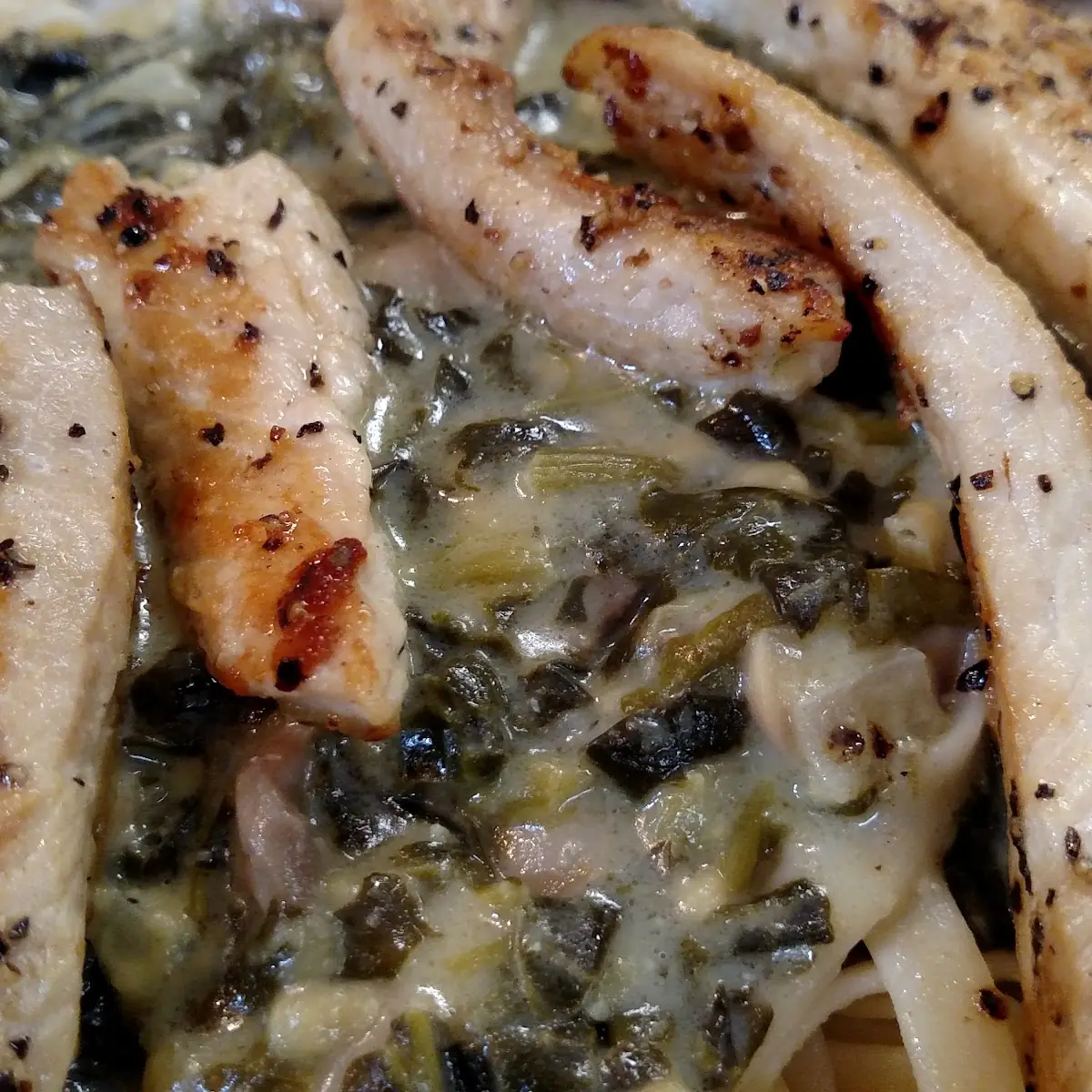 Chicken Florentine with Spinach
