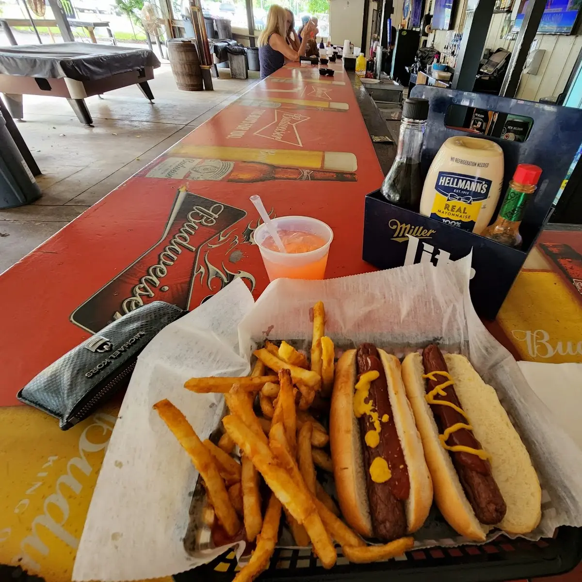 Hot Dog with Fries