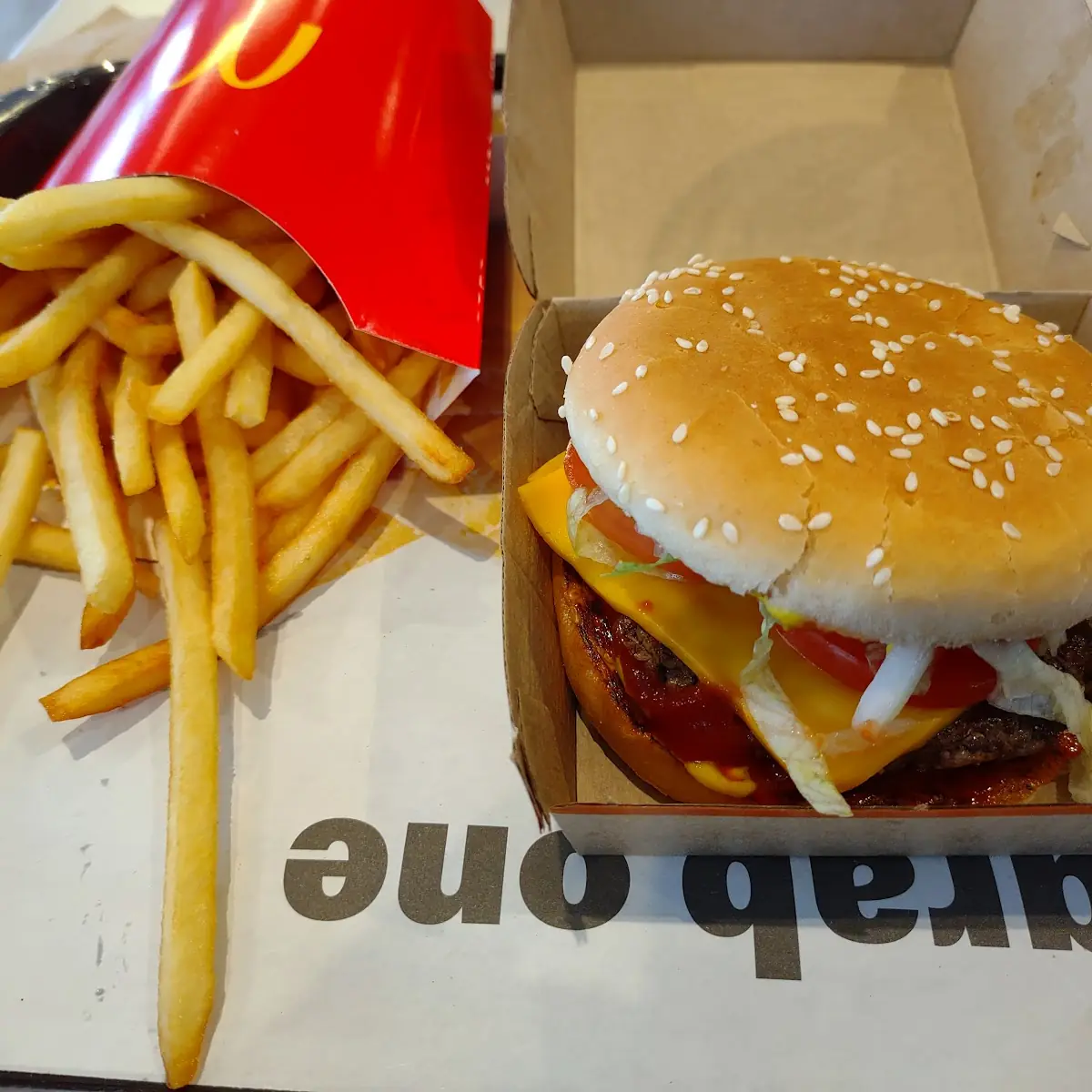 Quarter Pounder with Cheese Deluxe