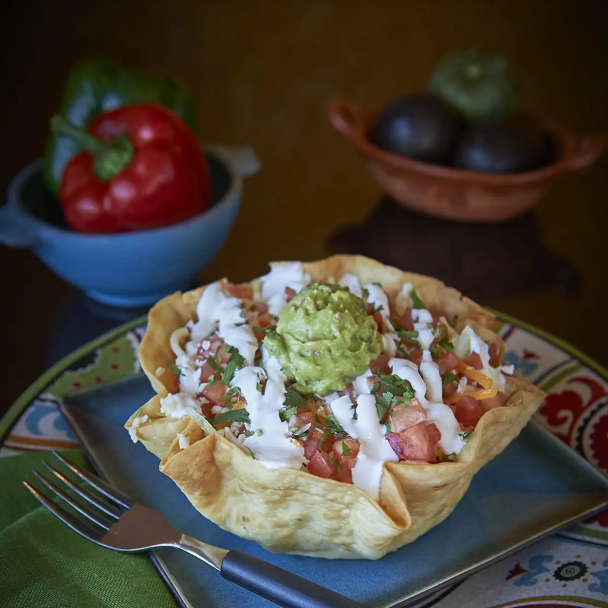 Al Pastor Taco Salad