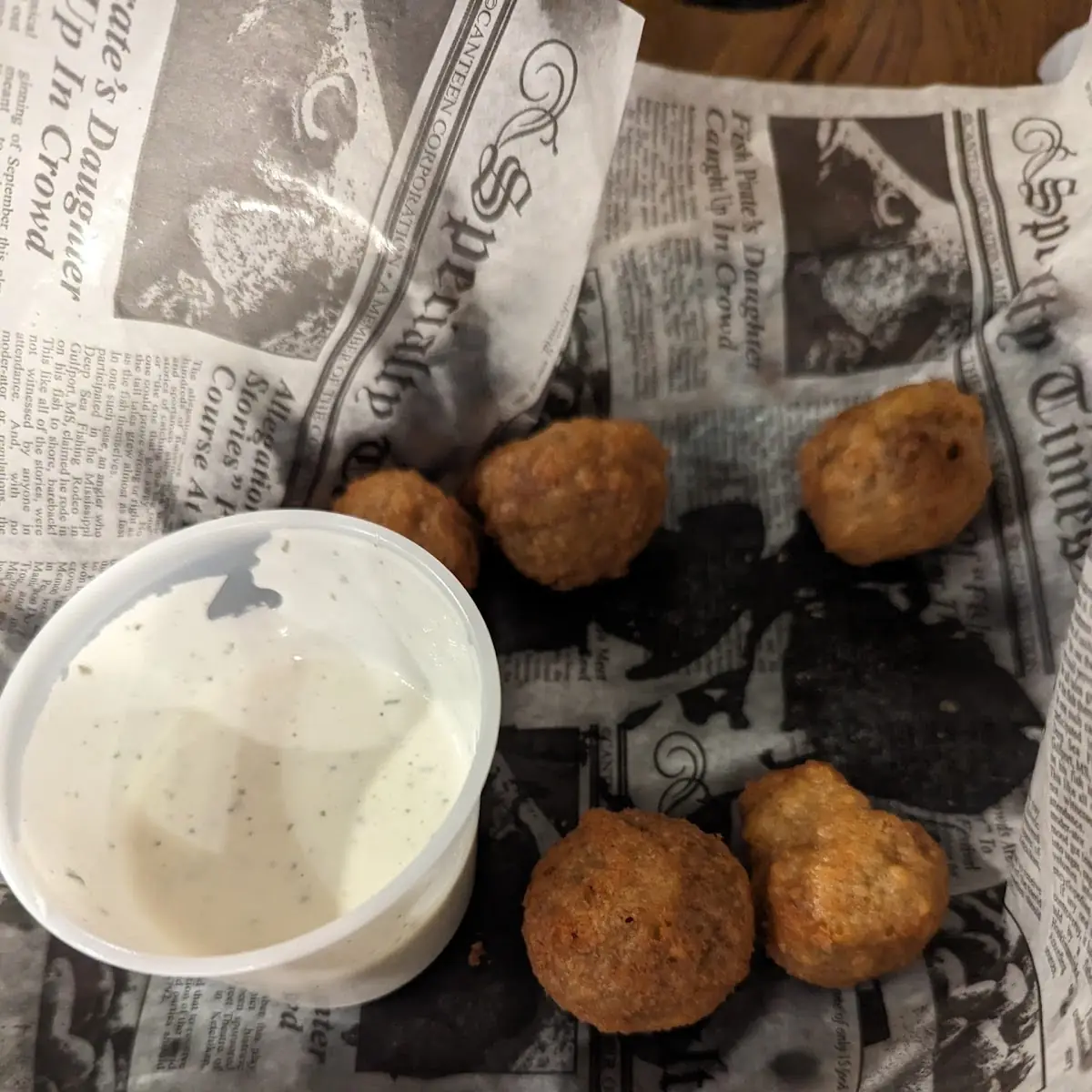 Deep Fried Mushrooms
