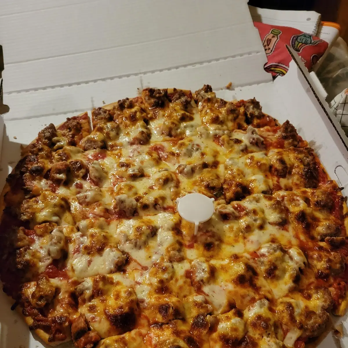 Ex Sausage Pizza