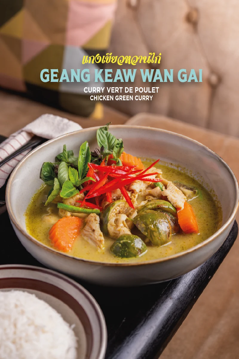 geang keaw wan gai แกงเขียวหวานไก่