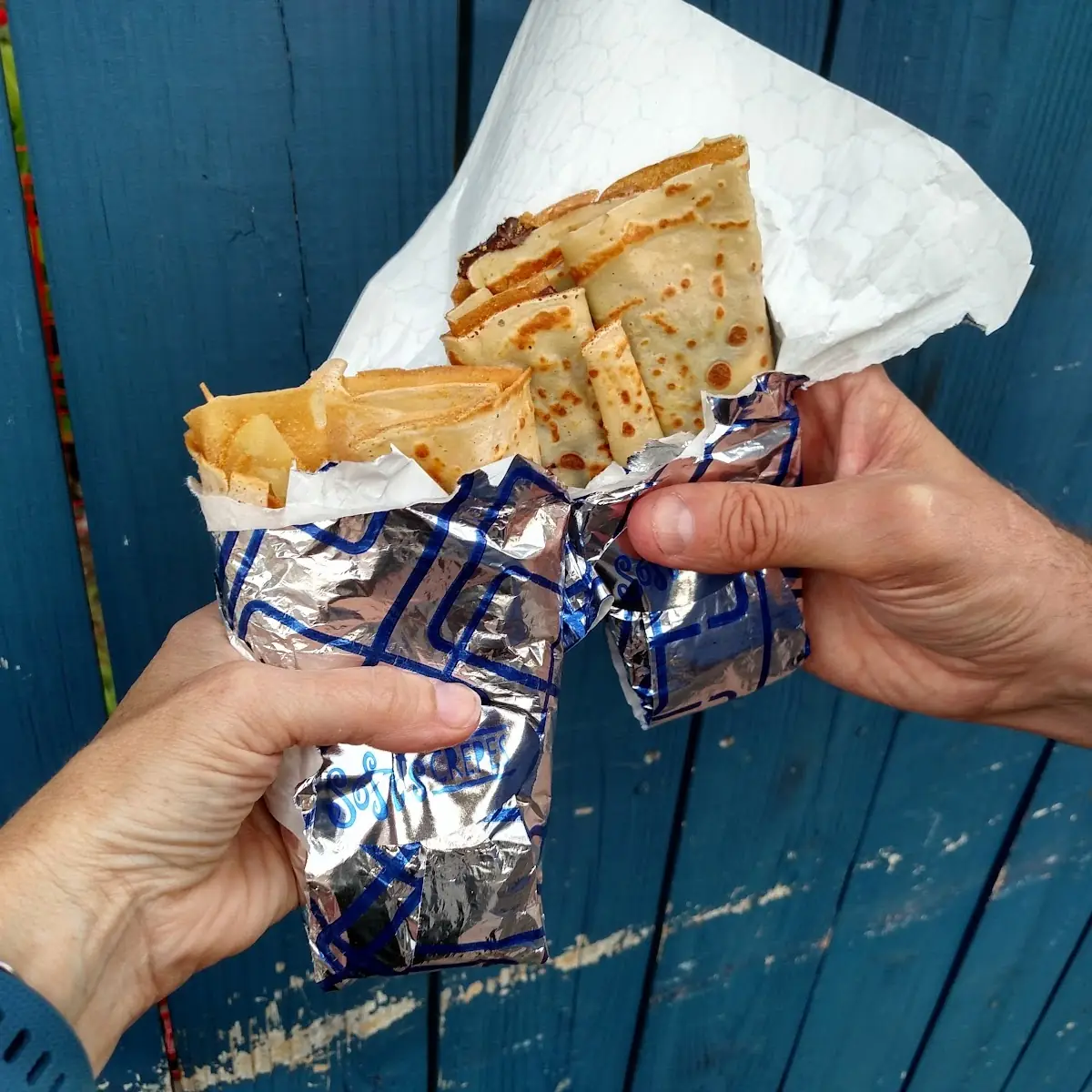 New Chocolate Chip Cookie Monster Crepe