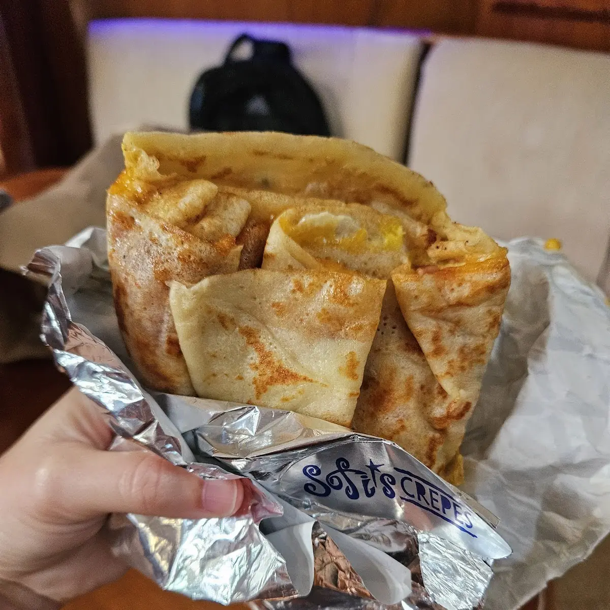 Pulled Pork Crepe