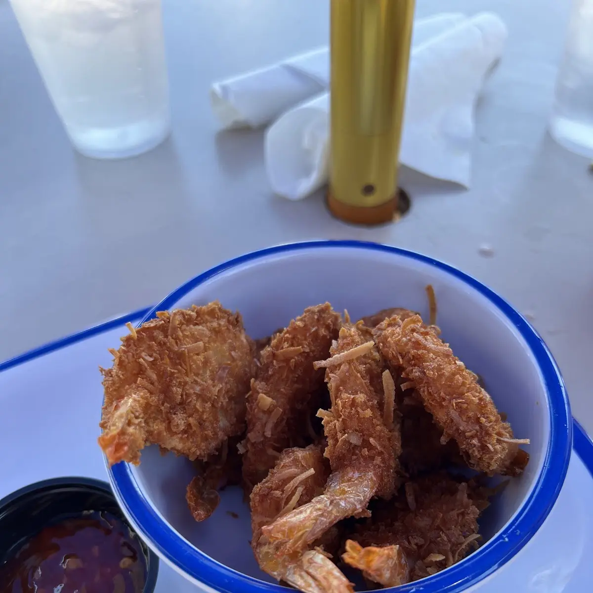 Fried Coconut Shrimp Basket