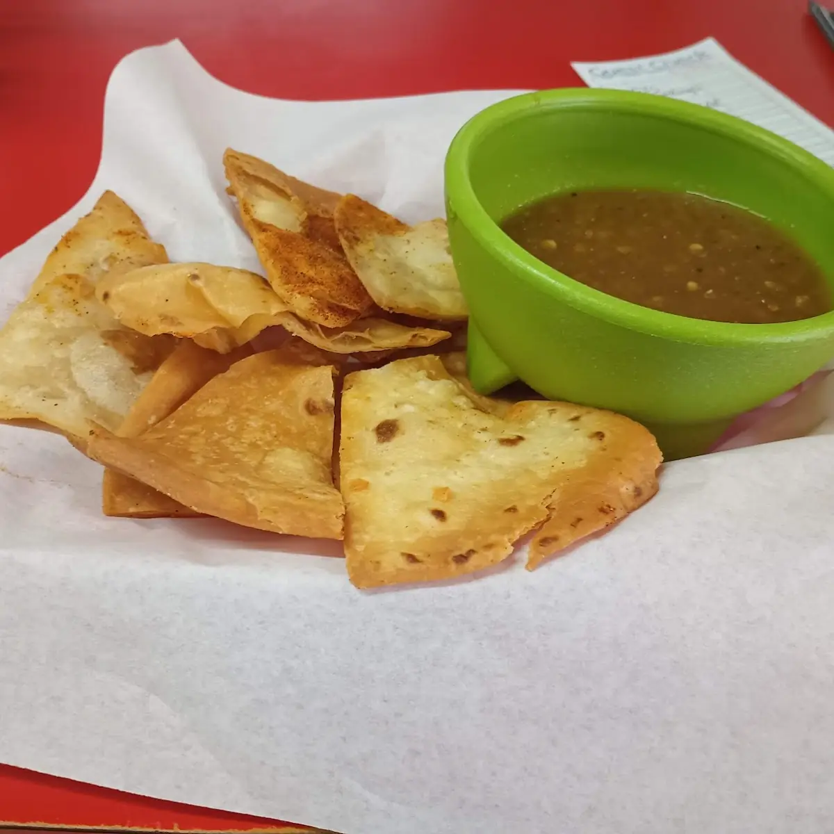 Hot Sauce and Homemade Chips
