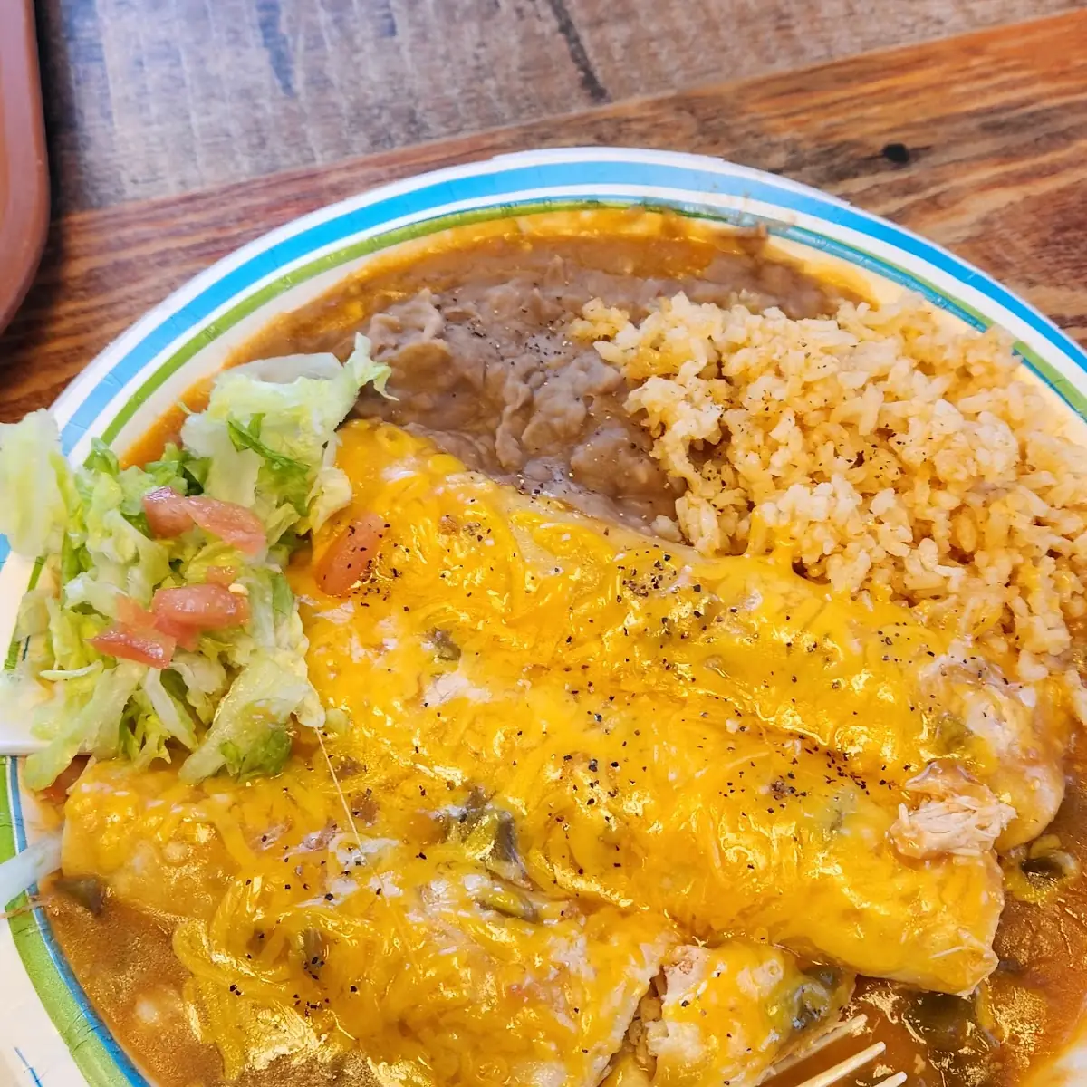 Chicken Enchiladas Hot Chilli
