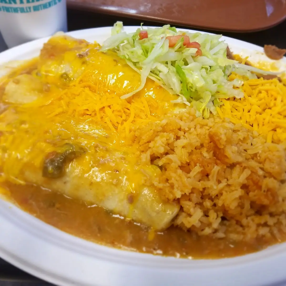 Enchilada Plate