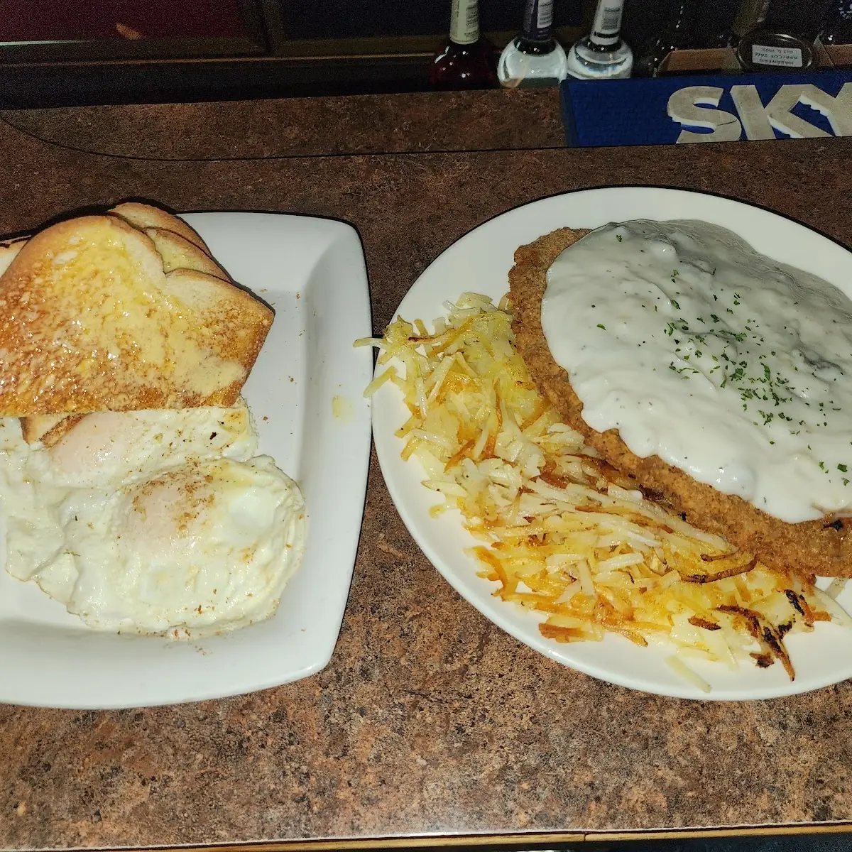 Chicken Fried Steak and Eggs