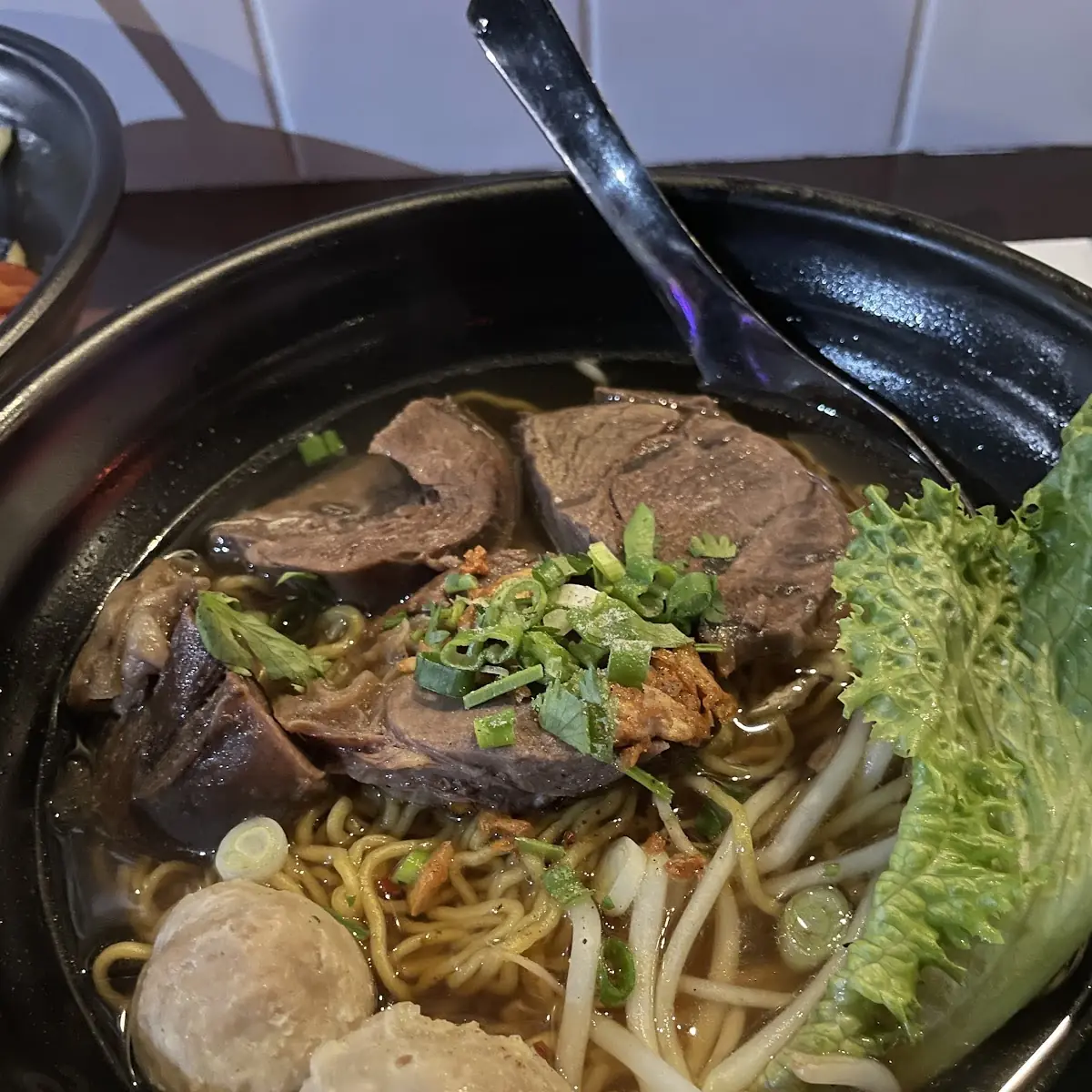 Stewed Beef Noodle Soup