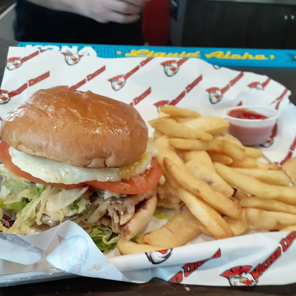 Garlic Chicken Sandwich