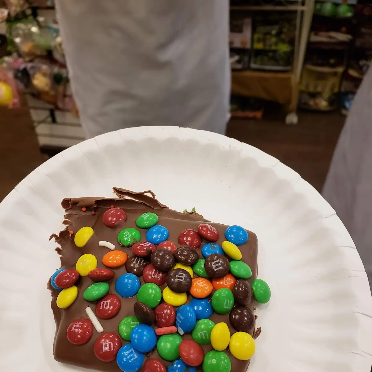 Graham Cracker with M&M