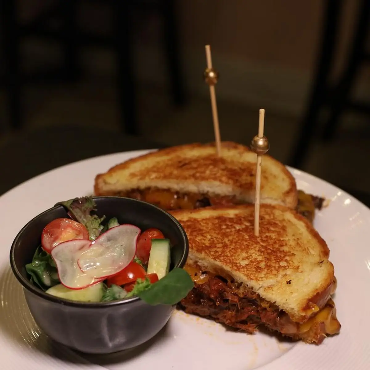 BBQ Brisket Grilled Cheese