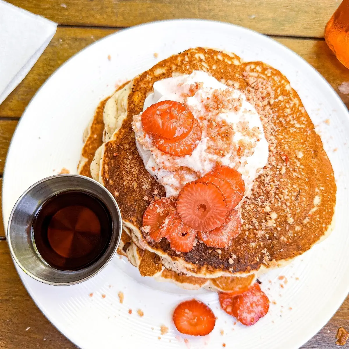Strawberry Shortcake Pancakes