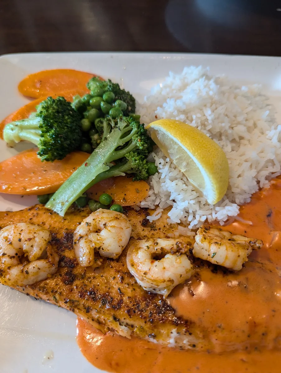 Trout with Tandoori Sauce, Wixan's Bridge Restaurant