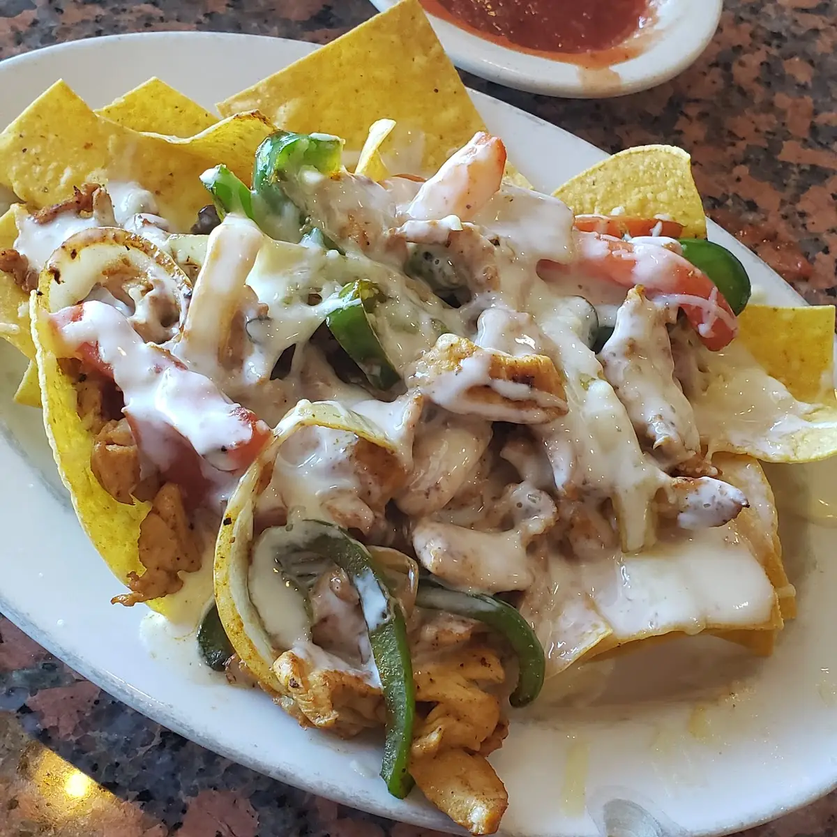 Fajita Nachos Supreme